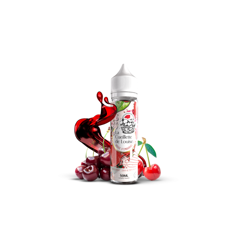 Rouge d'embarras - La cueillette de Louise 50ml | E-liquide Premium