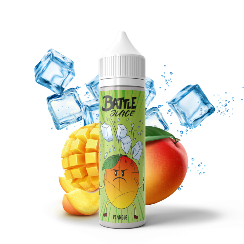 Mangue - Battle Juice 50ml - E-liquide haut de gamme pour vaping