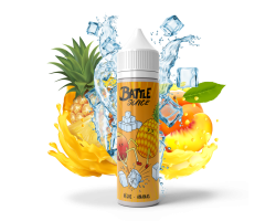 Pêche Ananas - Battle Juice 50ml | E-liquide haut de gamme