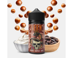 Noisette Chantilly Cacao - E-liquide haut de gamme 100ml sans nicotine