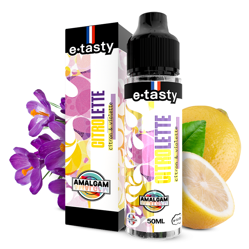 Citrolette - Amalgam 50ml : e-liquide haut de gamme sans nicotine