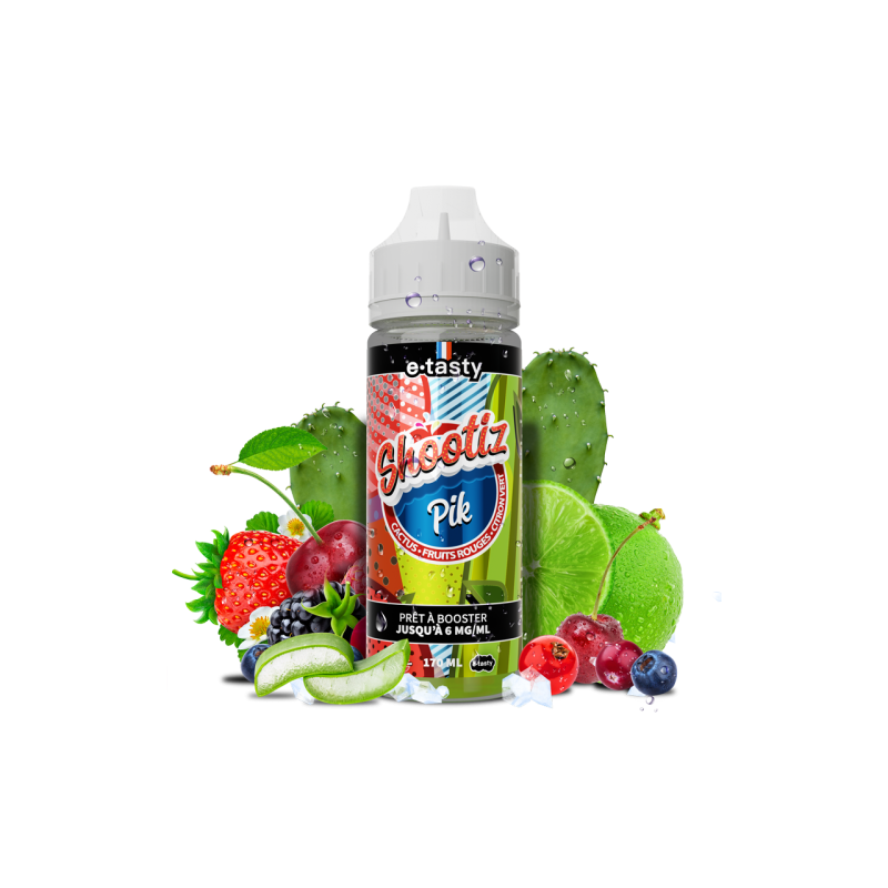 Pik-Shootiz 170ml - E-liquide haut de gamme sans nicotine