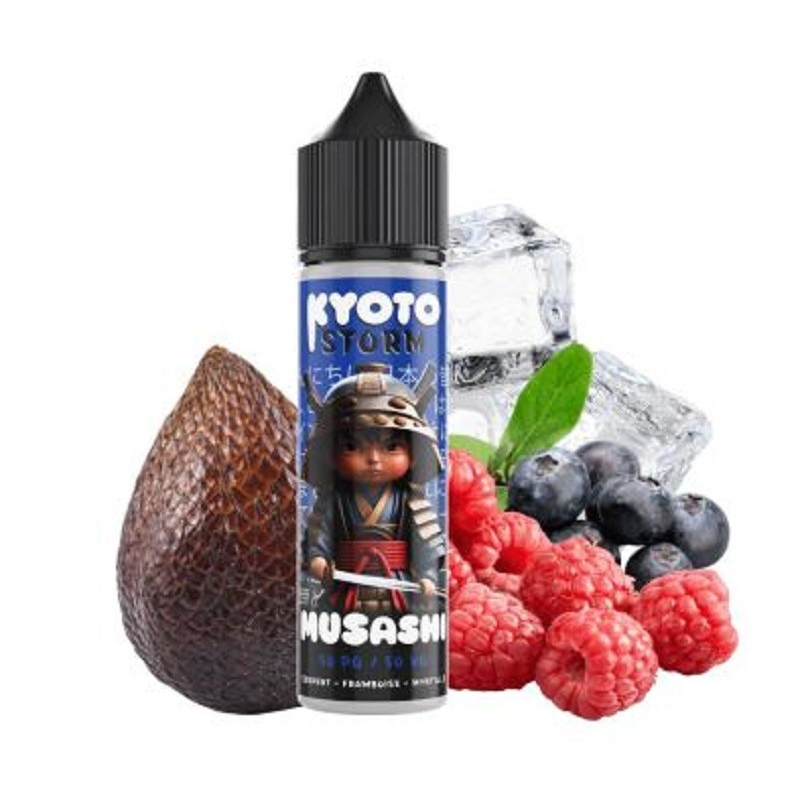 Musashi - Kyoto Storm 50ml : E-liquide Premium Sans Nicotine
