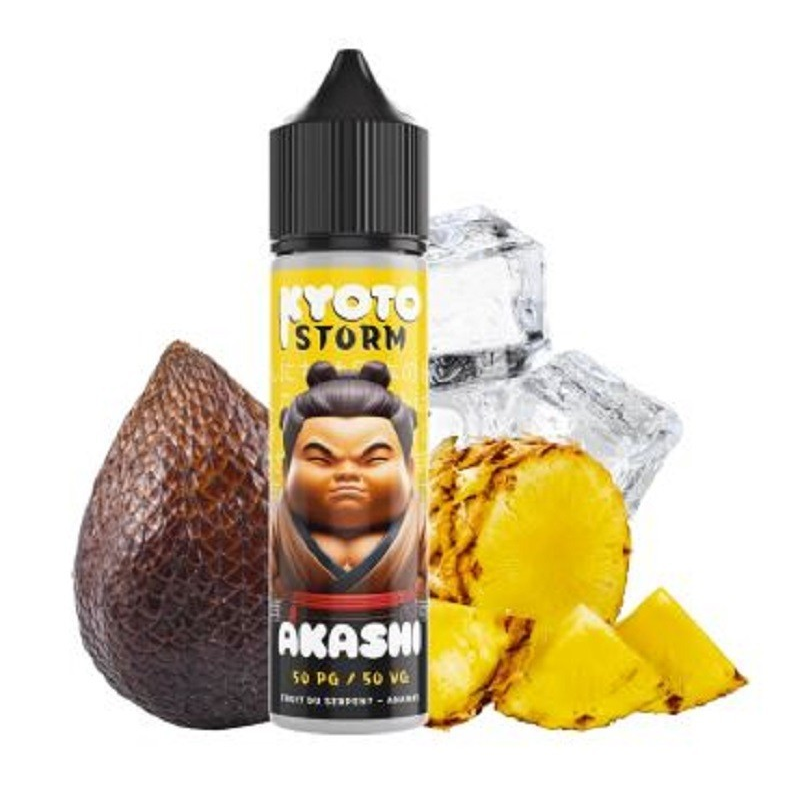Akashi Kyoto Storm 50ml - E-liquide haut de gamme pour vaping