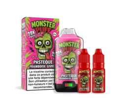 Pastèque Framboise Givrée - Monster Puff 28K | Vapotage de Qualité