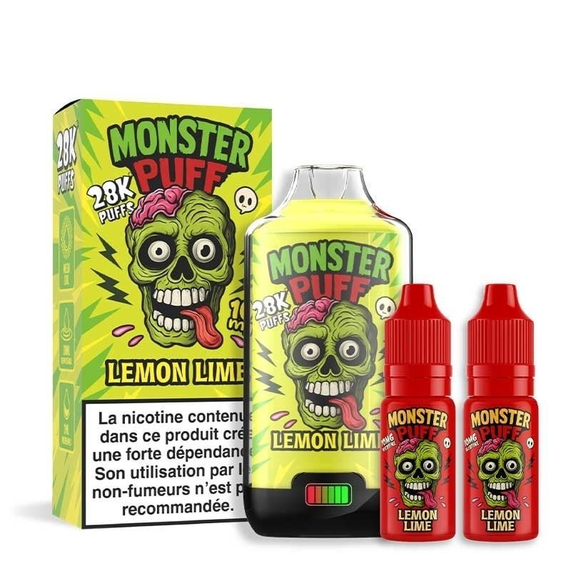 Kit Monster 28K - Monster Puff - Cigarette Électronique Haut de Gamme