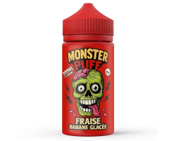 Fraise Banane Glacée - Monster Puff 200ml | E-liquide Fruité