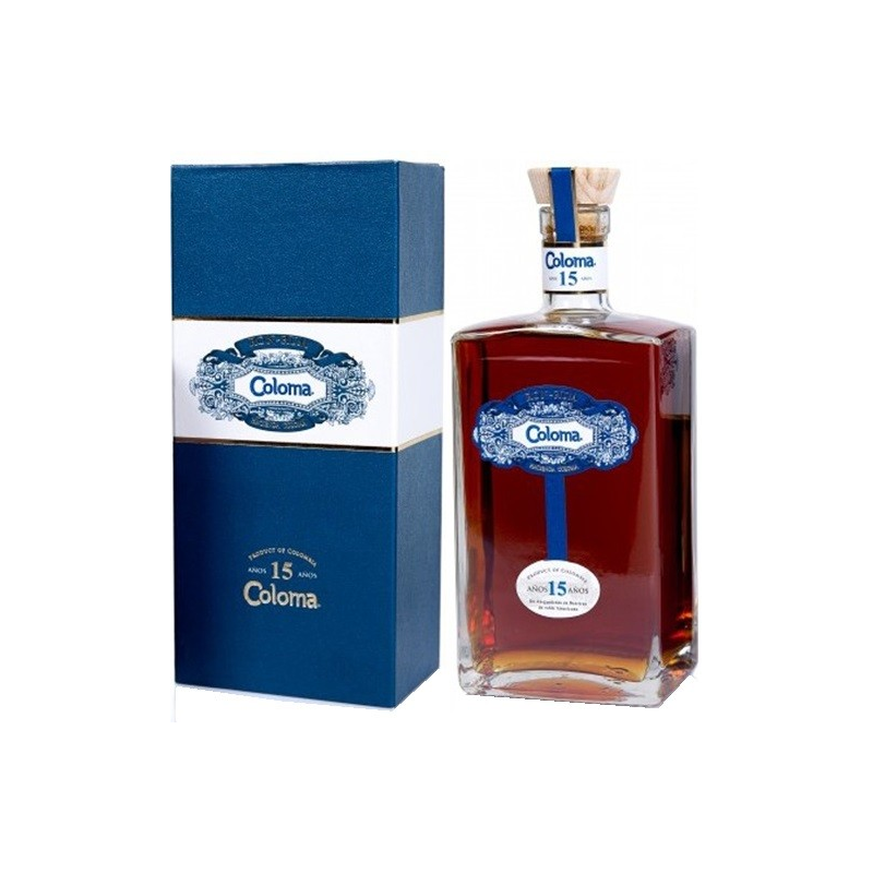 Coloma 15 ans Rhum Colombie 70 cl - Une expérience gustative d'exception