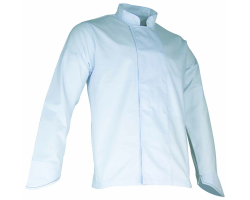 Veste cuisinier blanche manches longues Courgette - Confort et élégance