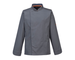 Veste de cuisinier manches longues Meshair Portwest - Confort et Élégance