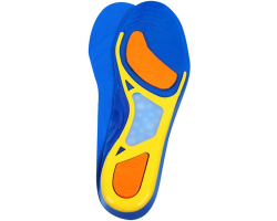 Semelle voûte plantaire anatomique en gel - Confort et soutien