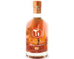 Graal Ananas Framboise Ti Arrangé de Ced - Rhum de qualité supérieure 70 cl