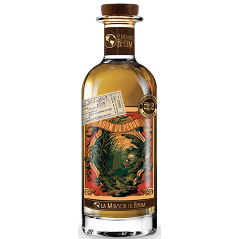 Rhum du Pérou 2014 - Maison du Rhum 70cl 45° | Boissons de qualité