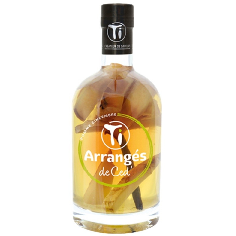 Pomme-Gingembre Ti Arrangé de CED 70cl 32° - Boisson Haut de Gamme