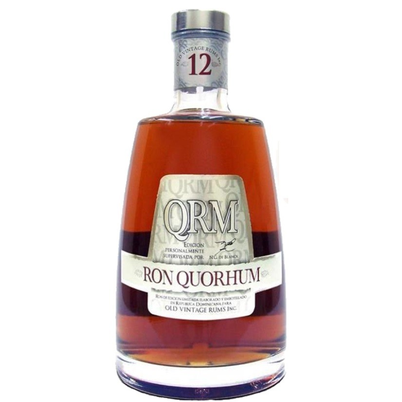 Quorhum 12 Solera Rhum 70cl - Rhum Haut de Gamme de République Dominicaine