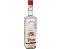 Saint James Blanc Rhum Agricole Martinique 70 cl 40° - Rhum de Qualité