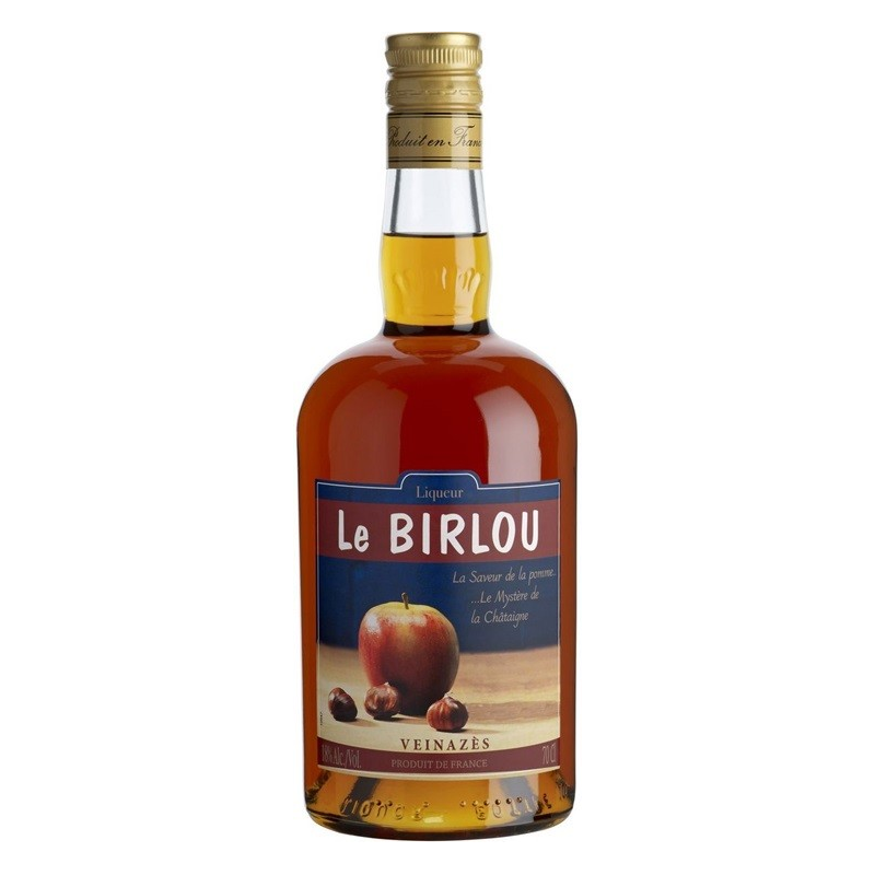 Biroul liqueur pomme châtaigne 70cl - Boisson artisanale sucrée