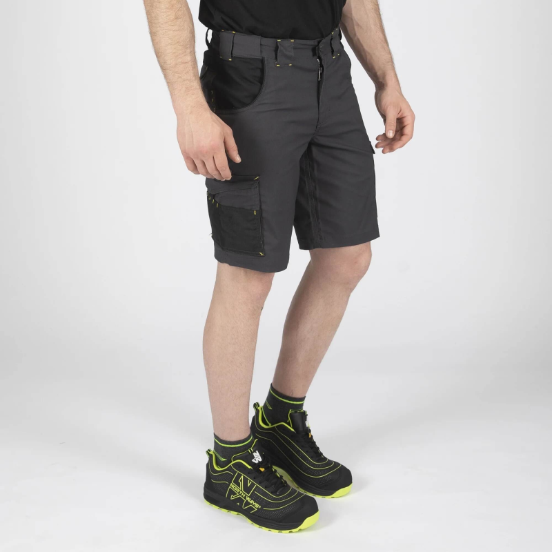 Bermuda de travail homme Hugues gris - Nine Worths