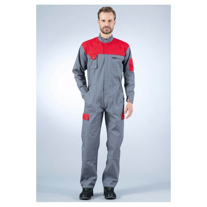 Combinaison de travail simple zip idéal plus color DMD | Confort et fonctionnalité
