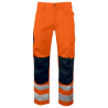 Pantalon haute visibilité 6532 Projob orange - Vêtements de travail