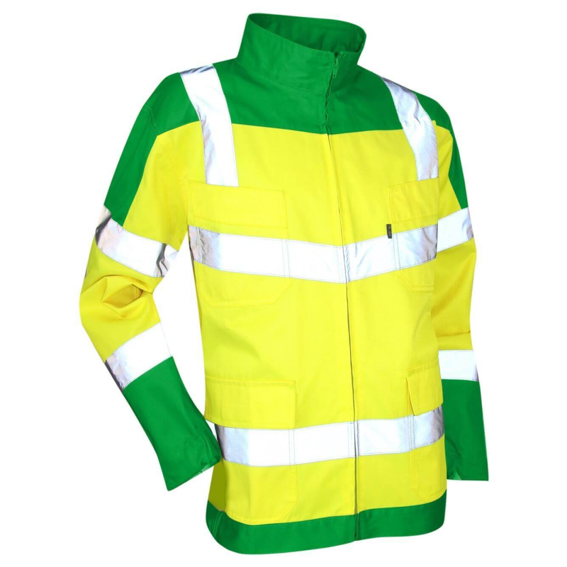 Blouson haute visibilité Urgence LMA vert jaune - Sécurité et confort