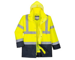 Parka haute visibilité 5 en 1 executive Portwest - Vêtements sécurité