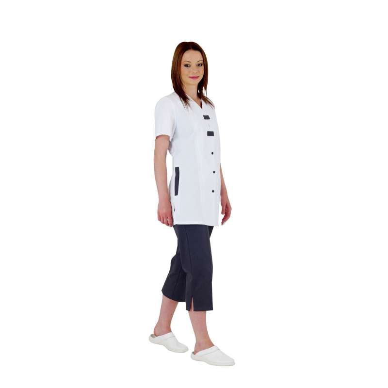 Tunique de travail femme Delphy manches courtes