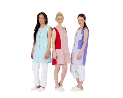 Blouse 3/4 sans manches femme Nadia - Élégance et confort au travail