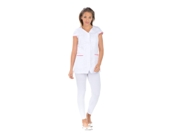 Tunique femme manches courtes Ophélie Lotus | Élégante et fonctionnelle