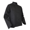 Veste de cuisine double boutonnage top chef noire LMA - Élégance et confort