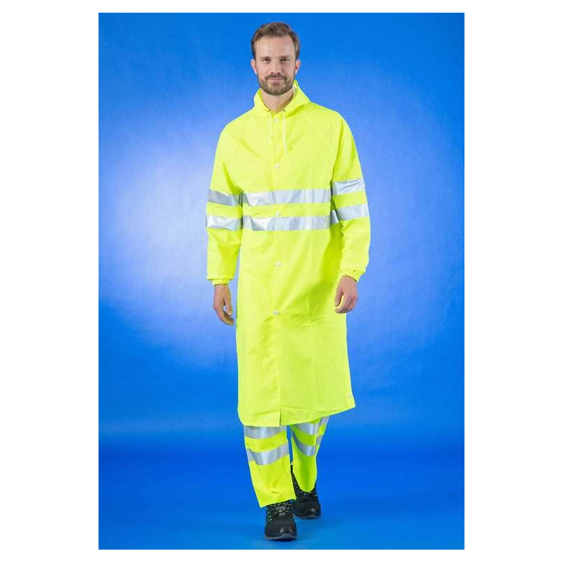 Manteau de pluie haute visibilité Sonoflex DMD - Imperméable et Sécurisé