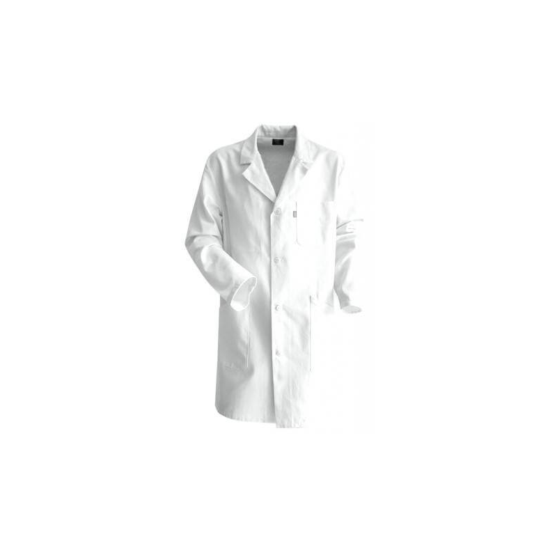Blouse blanche de peintre ou de chimie en coton - Vêtements de travail