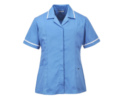 Tunique manches courtes femme classique LW20 Portwest - Confort et Professionnalisme