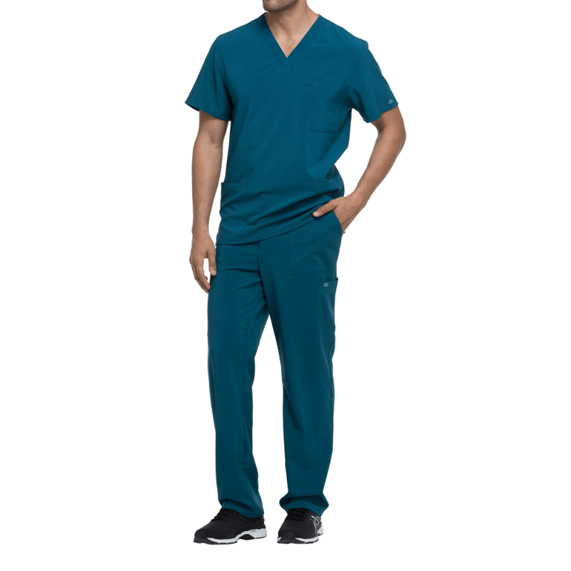 Tunique médicale homme col V Dickies médical | Vêtements professionnels