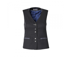 Gilet de service femme Fit'n Blue Molinel - Élégance et Confort