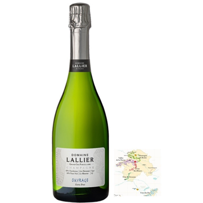 Lallier Cuvée Ouvrage Grand Cru Champagne 75 cl - Élégance et Complexité