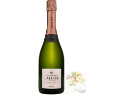 Lallier Grand Rosé Grand Cru Champagne 75 cl - Édition Prestige