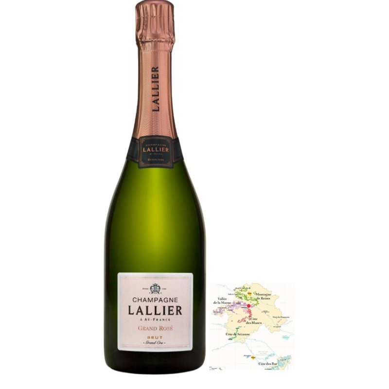 Lallier Grand Rosé Grand Cru Champagne 75 cl - Édition Prestige