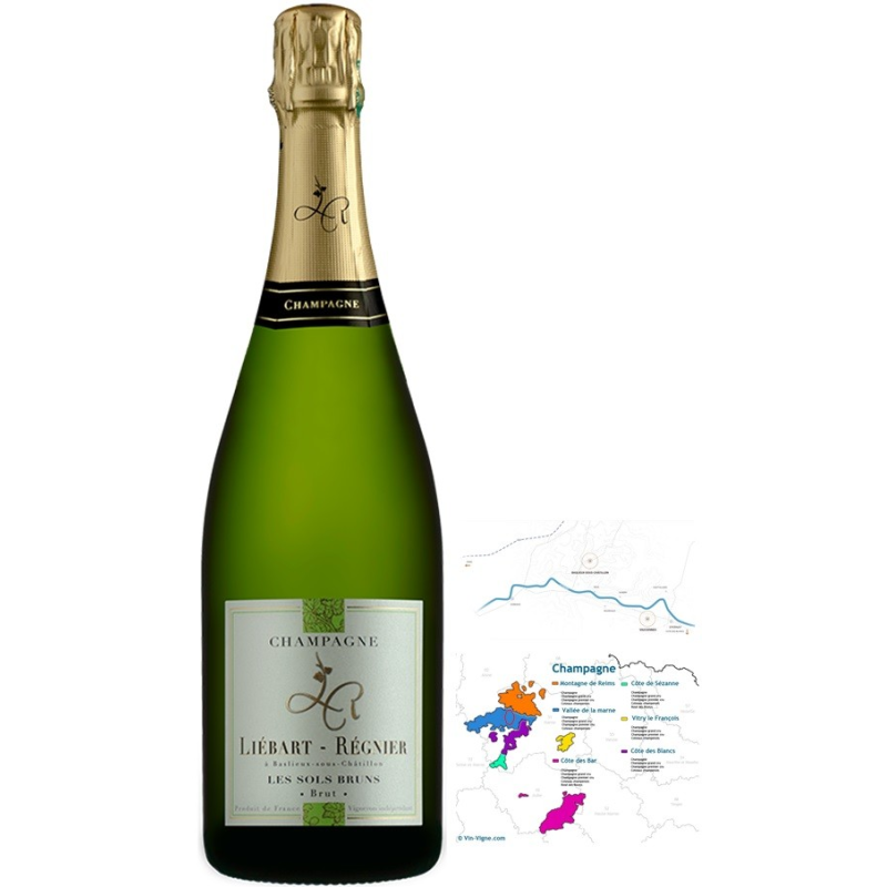 LIEBART REGNIER BRUT LES SOLS BRUNS - Champagne AOC 75cl