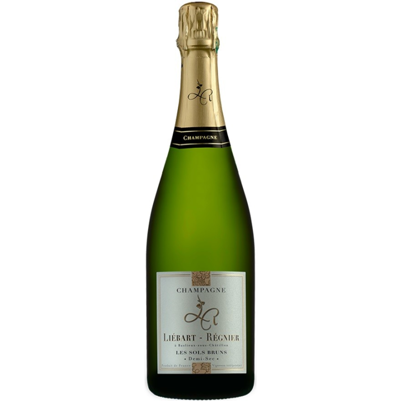 Liébart Régnier Les Sals Bruns Demi-Sec Champagne AOC 75 cl - Luxe et Équilibre
