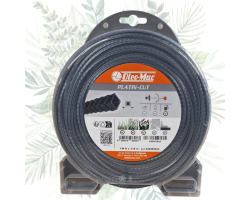 Fil débroussailleuse cranté 4.00mm - Performance et Durabilité