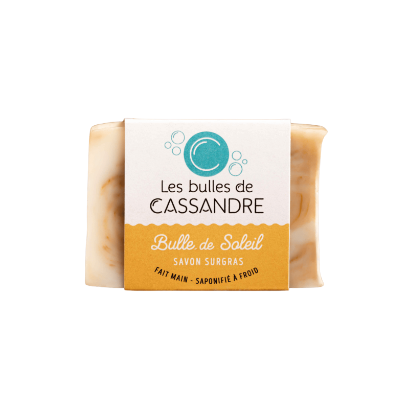 Savon bulle de soleil - Savon artisanal à l'argile rose
