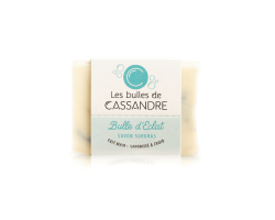 Savon Bulle d'éclat - Soin Artisanal à l'Argile Bleue