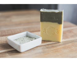 Savon Pureté quotidienne - Savon artisanal à l'argile verte