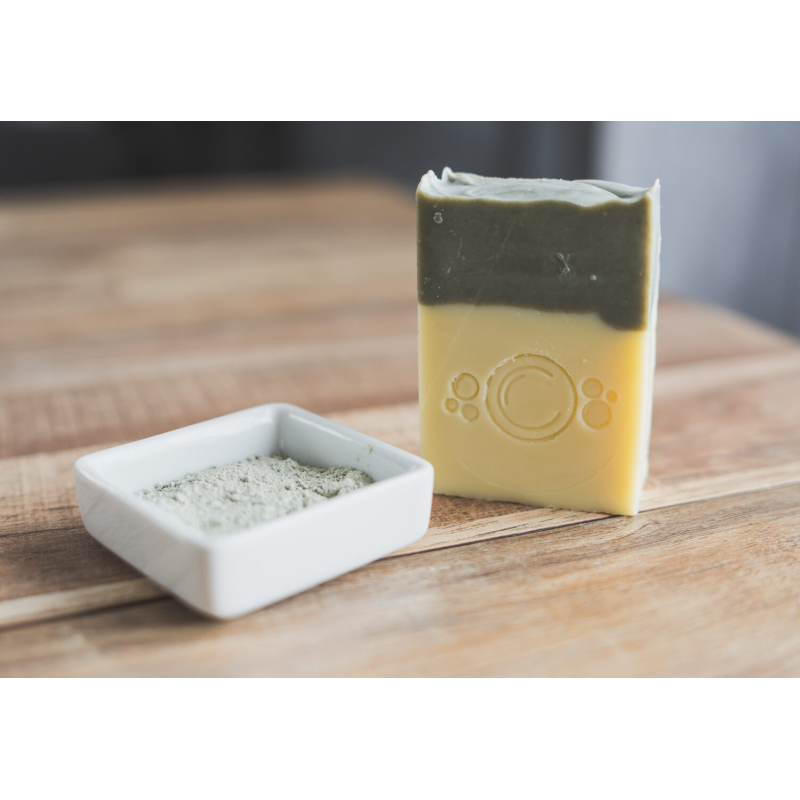 Savon Pureté quotidienne - Savon artisanal à l'argile verte