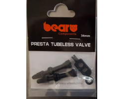 Sachet de 2 valves tubeless alu - Équipement sportif