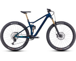 CUBE STEREO ONE22 HPC EX Nebulanblue | VTT Haut de Gamme en Carbone