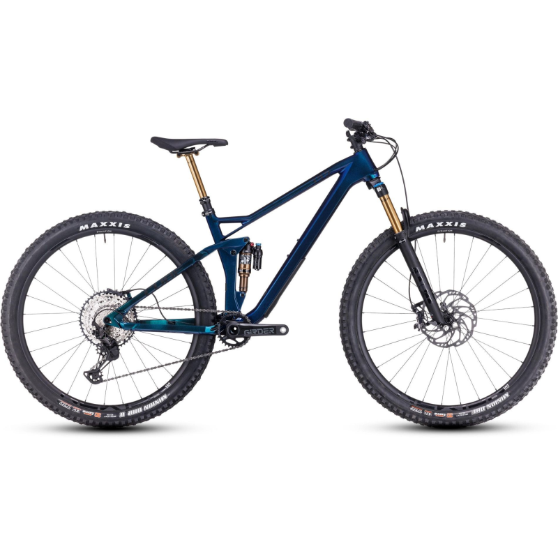 CUBE STEREO ONE22 HPC EX Nebulanblue | VTT Haut de Gamme en Carbone