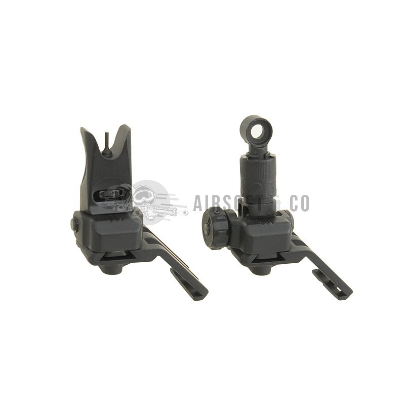 Organes de visée mécanique 45° rabattables - Équipement Sportif