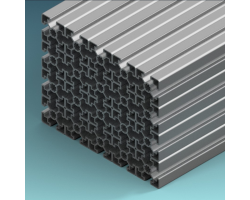 Profilé aluminium d'étayage 45x45L - Durabilité et Performance